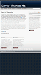 Mobile Screenshot of davisruinedme.com